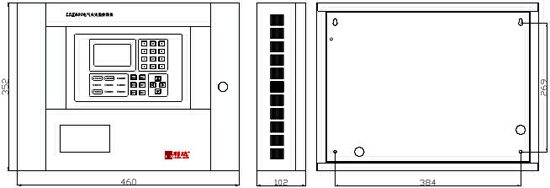 LDK800<a href=http://cqymw.cn/dianqihuozai/ target=_blank class=infotextkey>電氣火災(zāi)監(jiān)控</a>設(shè)備