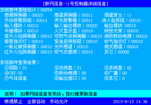 消防報(bào)警系統(tǒng)現(xiàn)場設(shè)備無法登錄